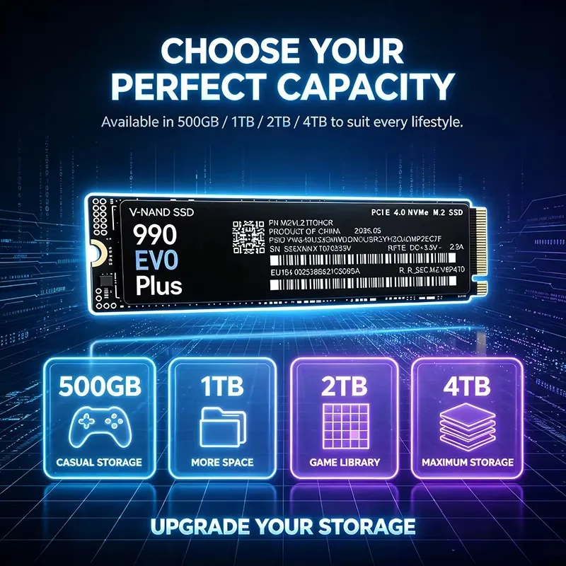 990 EVO Plus, SSD TLC 3D NAND  - M.2 Nvme 4Tb Pcie 4.0 Ssd recensione e prezzo
