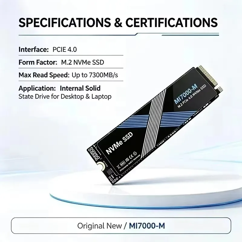 MI7000-M SSD M.2 NVMe PCIe 4.0 - M.2 Nvme 4Tb Pcie 4.0 Ssd recensione e prezzo