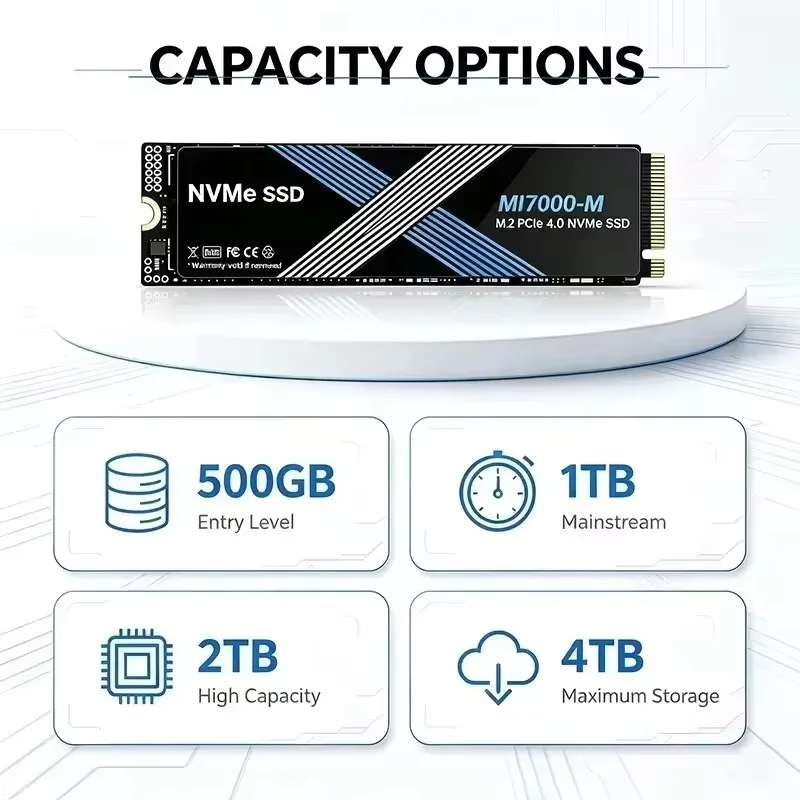 MI7000-M SSD M.2 NVMe PCIe 4.0 - M.2 Nvme 4Tb Pcie 4.0 Ssd recensione e prezzo