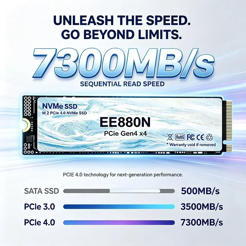 2026 Nuovo EE880N SSD M.2 NVMe - M.2 Nvme 4Tb Pcie 4.0 Ssd recensione e prezzo